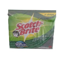 SCOTCH BRITE SCRUB PAD 10 X 14 CM 3  U